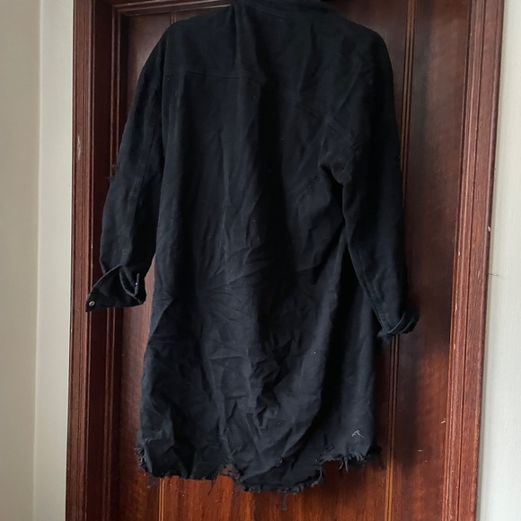 Jean Button down dress - Picture 2 of 3